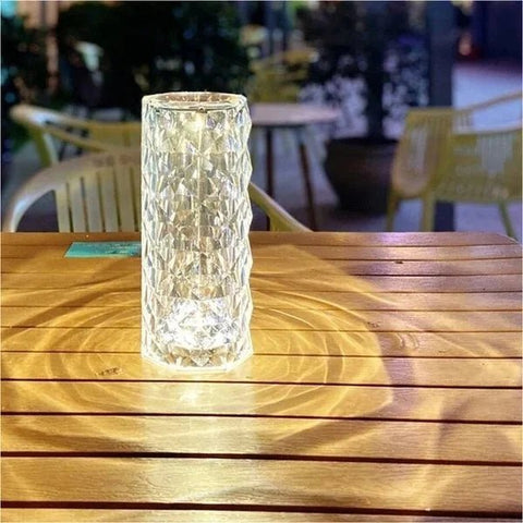 Crystal Rose Lamp - FADI CARTMy Store