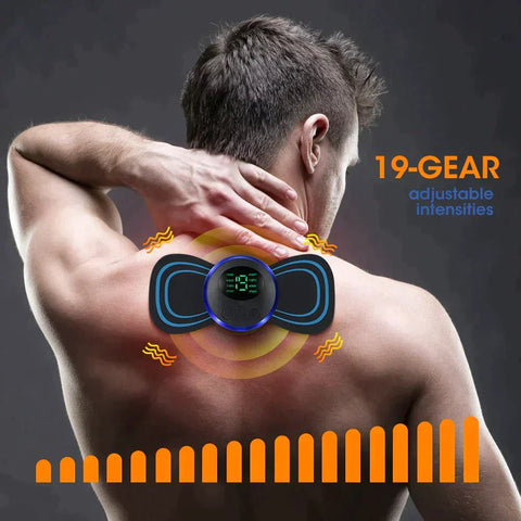 EMS Neck Massager – Wireless Pulse Therapy for Neck & Shoulder Pain - FADI CARTMy Store