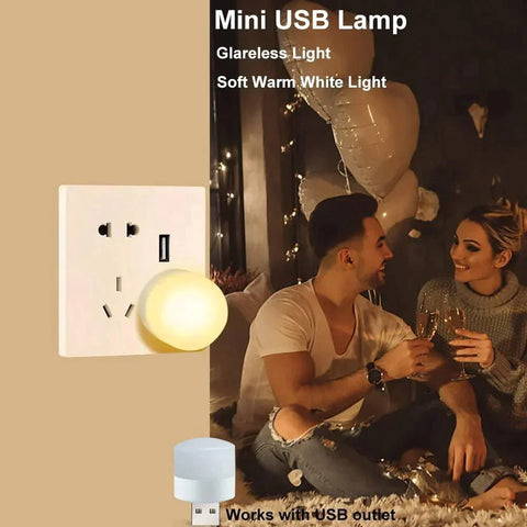 Pack Of 3 Portable Mini Usb Light - FADI CARTshahzad store