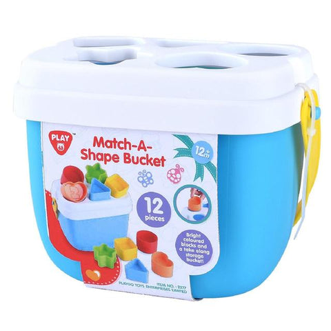 Playgo Match Shape Bucket - FADI CARTshahzad store